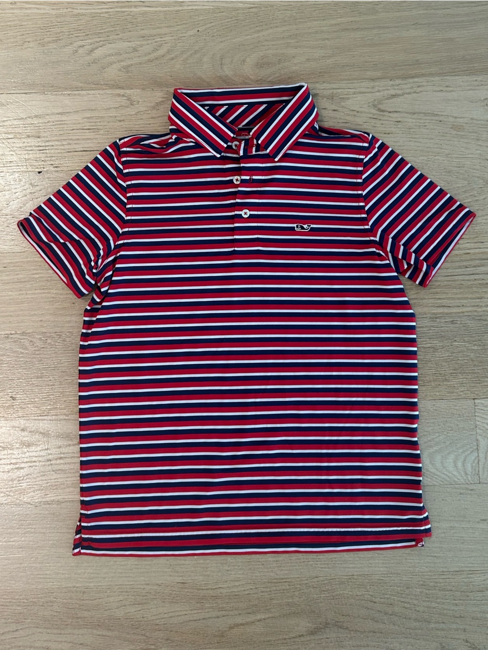 Vineyard Vines Red, Navy & White Striped Kids One-Piece